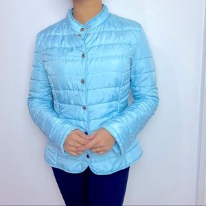 Top Secret Baby Blue Puffer Coat
